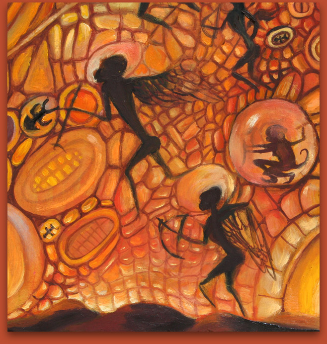 Ancient Astronauts in a Skin Cell